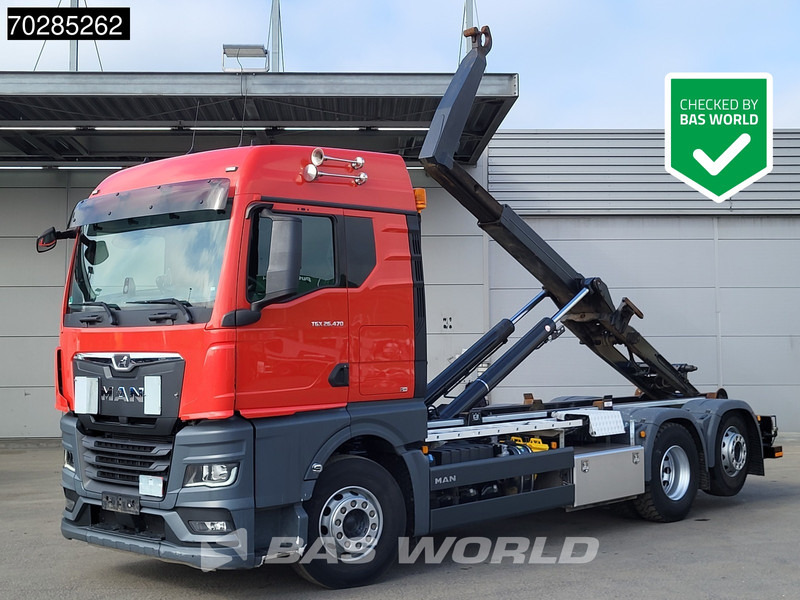 MAN TGX 26.470 TGX 6X2 VDL S-21-6200 ADR Retarder Lift+Lenkachse ACC Euro 6 - Гаковий мультиліфт вантажівка: фото 1 MAN TGX 26.470 TGX 6X2 VDL S-21-6200 ADR Retarder Lift+Lenkachse ACC Euro 6 - Гаковий мультиліфт вантажівка: фото 1