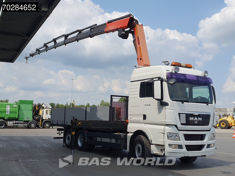 MAN TGX 26.480 TGX 6X2 Palfinger PK29002 Kran Crane 8 ext 2.5T winch Retarder Manual Euro 4 - Бортова вантажівка/ Платформа, Вантажівка з маніпулятором: фото 3 MAN TGX 26.480 TGX 6X2 Palfinger PK29002 Kran Crane 8 ext 2.5T winch Retarder Manual Euro 4 - Бортова вантажівка/ Платформа, Вантажівка з маніпулятором: фото 3