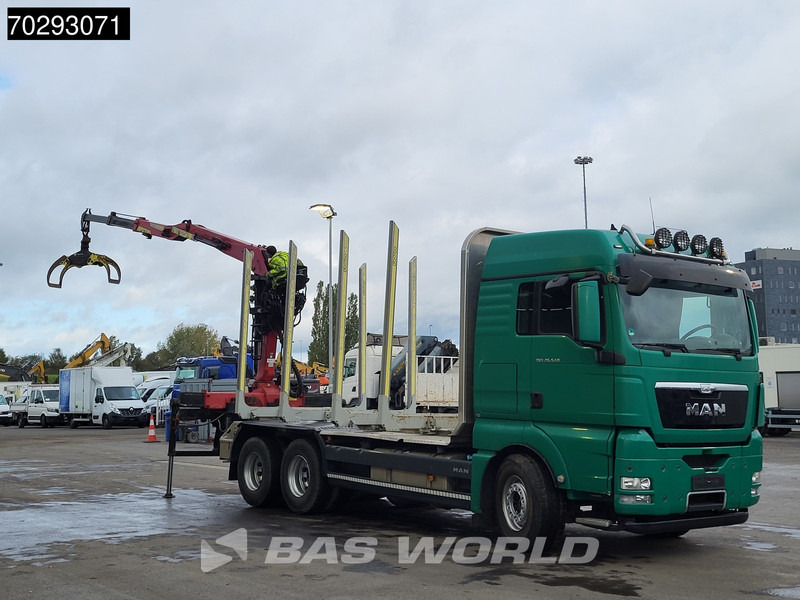 MAN TGX 26.540 6X4 TAJFUN L150Z.96 woodcrane Holztransport Manual Retarder Euro 5 - Лісовоз, Вантажівка з маніпулятором: фото 3 MAN TGX 26.540 6X4 TAJFUN L150Z.96 woodcrane Holztransport Manual Retarder Euro 5 - Лісовоз, Вантажівка з маніпулятором: фото 3