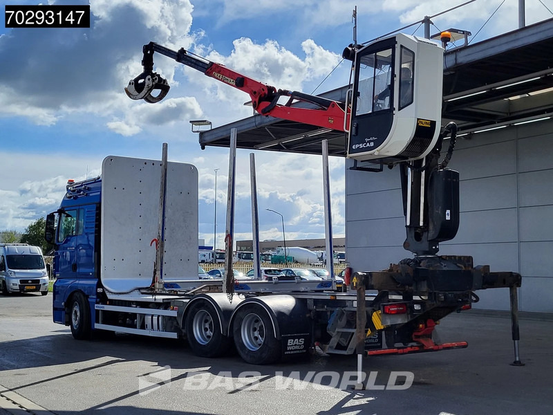 MAN TGX 33.580 TGX 6X4 Palfinger Epsilon Wood crane Holztransport Retarder Navi Xenon Euro 6 - Лісовоз, Вантажівка з маніпулятором: фото 2 MAN TGX 33.580 TGX 6X4 Palfinger Epsilon Wood crane Holztransport Retarder Navi Xenon Euro 6 - Лісовоз, Вантажівка з маніпулятором: фото 2
