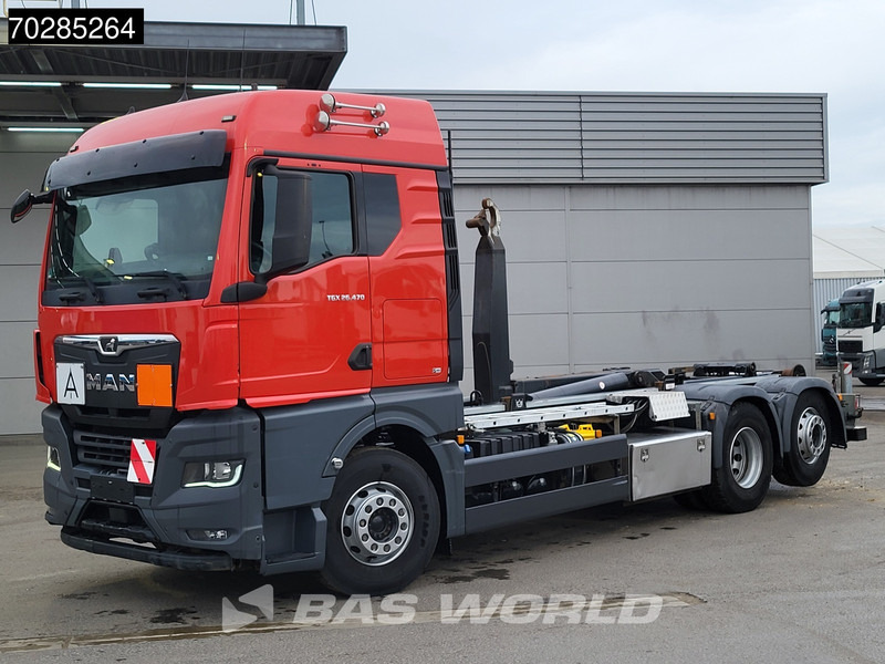 MAN TGX26.470 TGX 6X2 21 Tonnes VDL hooklift ADR Retarder Lift+Lenkachse ACC Navi Euro 6 - Гаковий мультиліфт вантажівка: фото 3 MAN TGX26.470 TGX 6X2 21 Tonnes VDL hooklift ADR Retarder Lift+Lenkachse ACC Navi Euro 6 - Гаковий мультиліфт вантажівка: фото 3