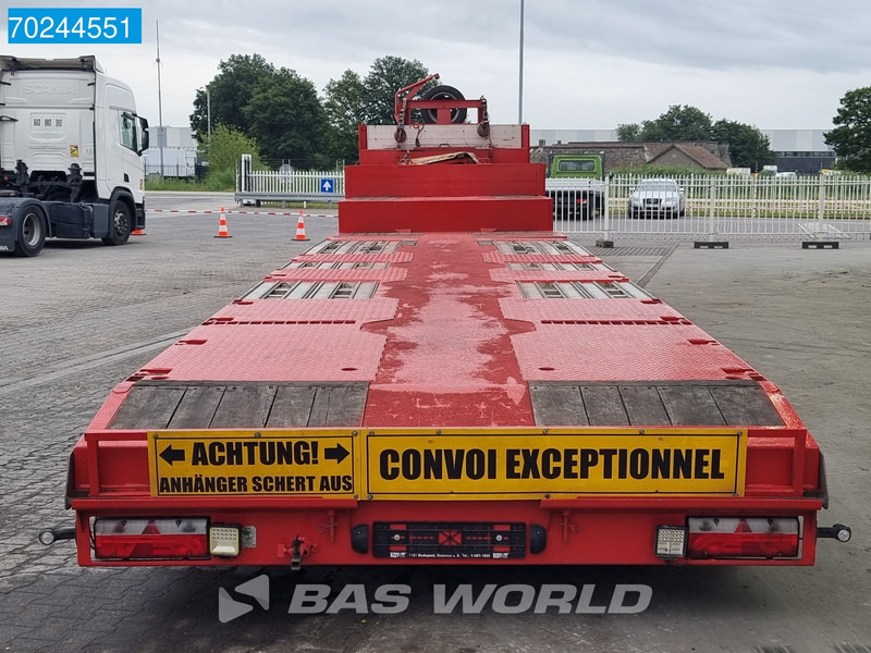 Низькорамна платформа напівпричіп MEUSBURGER MTS-4 2xAusziehbar bis 21M Lift + 4xLenkachse: фото 13
