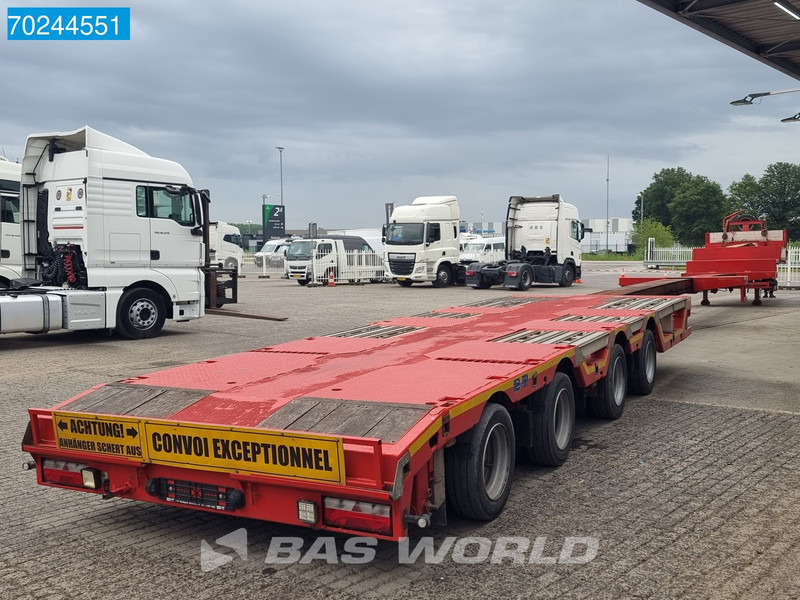 Низькорамна платформа напівпричіп MEUSBURGER MTS-4 2xAusziehbar bis 21M Lift + 4xLenkachse: фото 11