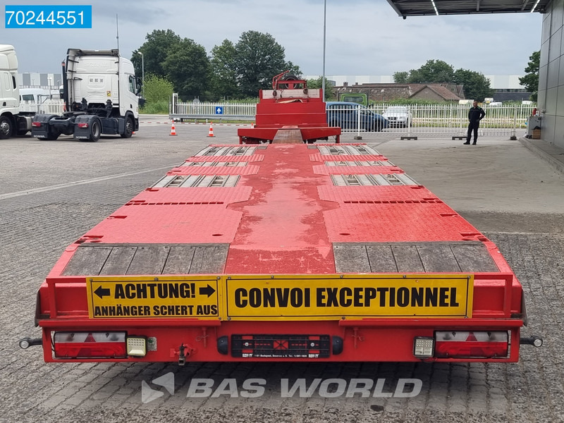 Низькорамна платформа напівпричіп MEUSBURGER MTS-4 2xAusziehbar bis 21M Lift + 4xLenkachse: фото 18
