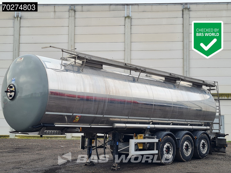 Magyar SR A1 Food 2 comp Inox steel Liftachse - Напівпричіп цистерна: фото 1 Magyar SR A1 Food 2 comp Inox steel Liftachse - Напівпричіп цистерна: фото 1