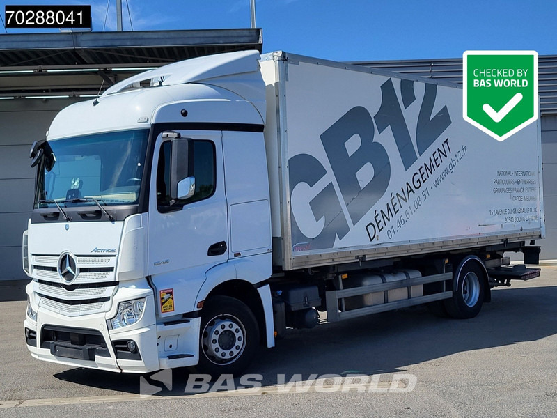 Mercedes-Benz Actros 1842 4X2 19tonner BDF box Ladebordwand Navi Automatic Euro 6 - Контейнеровоз/ Змінний кузов вантажівка: фото 1 Mercedes-Benz Actros 1842 4X2 19tonner BDF box Ladebordwand Navi Automatic Euro 6 - Контейнеровоз/ Змінний кузов вантажівка: фото 1