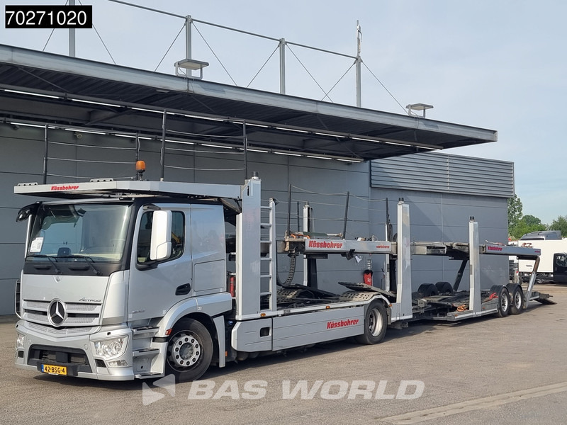 Mercedes-Benz Actros 1843 4X2 NL-Truck 8 Cars Hydraulic Winch Kässbohrer Car Transporter Euro 6 - Автовоз вантажівка: фото 1 Mercedes-Benz Actros 1843 4X2 NL-Truck 8 Cars Hydraulic Winch Kässbohrer Car Transporter Euro 6 - Автовоз вантажівка: фото 1