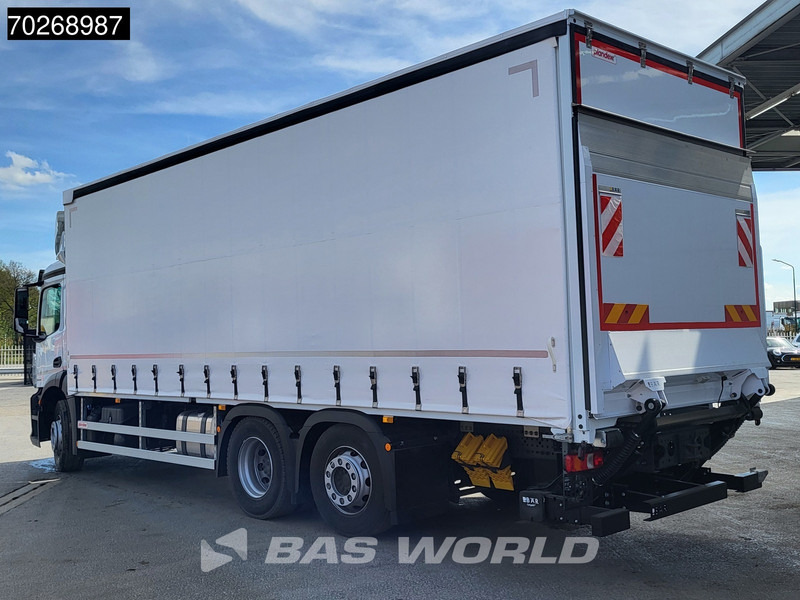 Mercedes-Benz Actros 2532 6X2 NEW 2000kg Ladebordwand Navi Lenkachse Euro 6 - Тентована вантажівка: фото 2 Mercedes-Benz Actros 2532 6X2 NEW 2000kg Ladebordwand Navi Lenkachse Euro 6 - Тентована вантажівка: фото 2