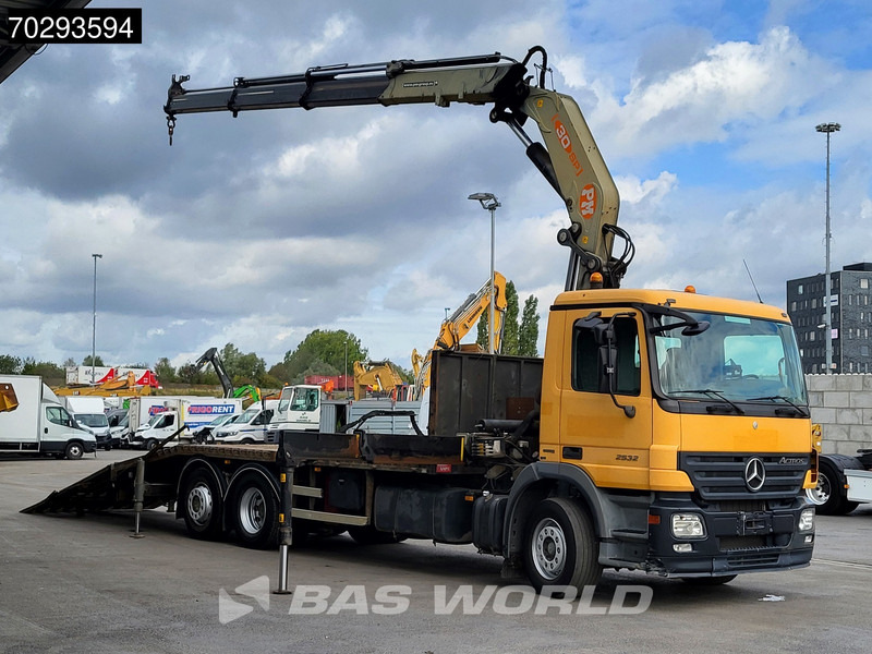 Mercedes-Benz Actros 2532 6X2 PM 30 T/M Crane Kran Remote Lift+Steering Axle 3-Pedals - Бортова вантажівка/ Платформа, Вантажівка з маніпулятором: фото 3 Mercedes-Benz Actros 2532 6X2 PM 30 T/M Crane Kran Remote Lift+Steering Axle 3-Pedals - Бортова вантажівка/ Платформа, Вантажівка з маніпулятором: фото 3