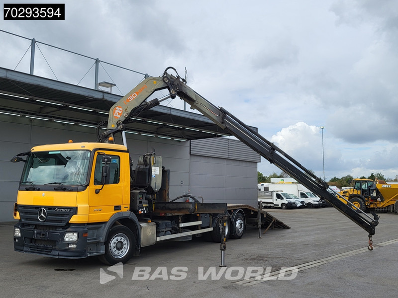 Mercedes-Benz Actros 2532 6X2 PM 30 T/M Crane Kran Remote Lift+Steering Axle 3-Pedals - Бортова вантажівка/ Платформа, Вантажівка з маніпулятором: фото 5 Mercedes-Benz Actros 2532 6X2 PM 30 T/M Crane Kran Remote Lift+Steering Axle 3-Pedals - Бортова вантажівка/ Платформа, Вантажівка з маніпулятором: фото 5