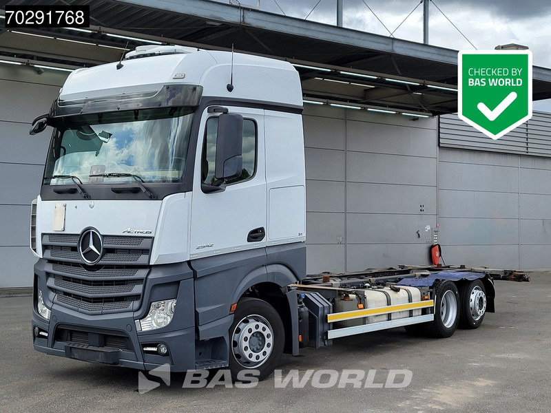 Mercedes-Benz Actros 2542 Actros 6X2 BDF Full air suspension BigSpace Standklima Automatic Euro 6 - Контейнеровоз/ Змінний кузов вантажівка: фото 1 Mercedes-Benz Actros 2542 Actros 6X2 BDF Full air suspension BigSpace Standklima Automatic Euro 6 - Контейнеровоз/ Змінний кузов вантажівка: фото 1