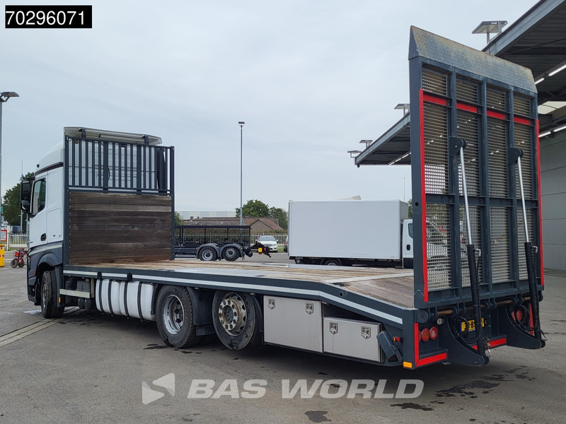 Mercedes-Benz Actros 2543 Actros 6X2 NL-Truck Machine transporter oprijwagen Retarder Lift-Axle ACC Euro 6 - Бортова вантажівка/ Платформа: фото 5 Mercedes-Benz Actros 2543 Actros 6X2 NL-Truck Machine transporter oprijwagen Retarder Lift-Axle ACC Euro 6 - Бортова вантажівка/ Платформа: фото 5
