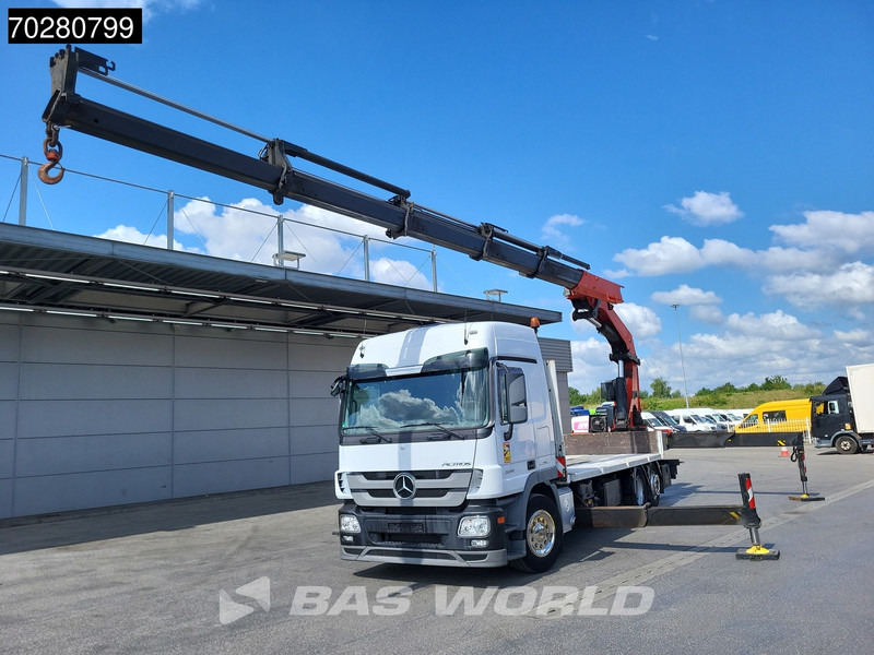 Mercedes-Benz Actros 2544 6X2 Palfinger PK53002SH Kran Crane Lift-Lenkachse Euro 5 - Бортова вантажівка/ Платформа, Вантажівка з маніпулятором: фото 3 Mercedes-Benz Actros 2544 6X2 Palfinger PK53002SH Kran Crane Lift-Lenkachse Euro 5 - Бортова вантажівка/ Платформа, Вантажівка з маніпулятором: фото 3