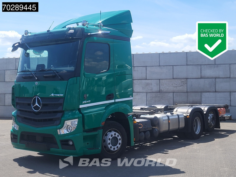 Mercedes-Benz Actros 2545 6X2 Retarder Lift+Steering Axle Euro 6 - Контейнеровоз/ Змінний кузов вантажівка: фото 1 Mercedes-Benz Actros 2545 6X2 Retarder Lift+Steering Axle Euro 6 - Контейнеровоз/ Змінний кузов вантажівка: фото 1
