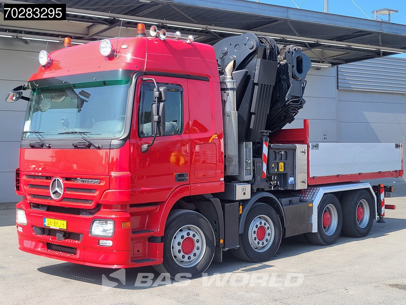 Mercedes-Benz Actros 2648 850 8X4 Effer 850/9S Kran Fifth wheel Big-Axle Automatic Euro 5 - Бортова вантажівка/ Платформа, Вантажівка з маніпулятором: фото 2 Mercedes-Benz Actros 2648 850 8X4 Effer 850/9S Kran Fifth wheel Big-Axle Automatic Euro 5 - Бортова вантажівка/ Платформа, Вантажівка з маніпулятором: фото 2