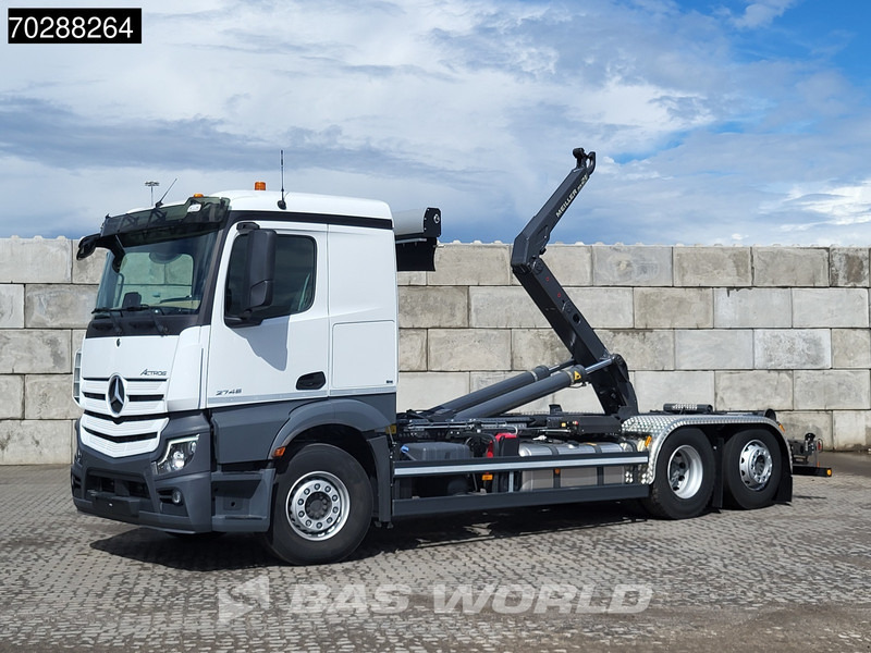 Mercedes-Benz Actros 2745 6X2 NEW! Meiller RS21-70 Hooklift Retarder Lift+Steering Axle PPC Navi - Гаковий мультиліфт вантажівка: фото 5 Mercedes-Benz Actros 2745 6X2 NEW! Meiller RS21-70 Hooklift Retarder Lift+Steering Axle PPC Navi - Гаковий мультиліфт вантажівка: фото 5