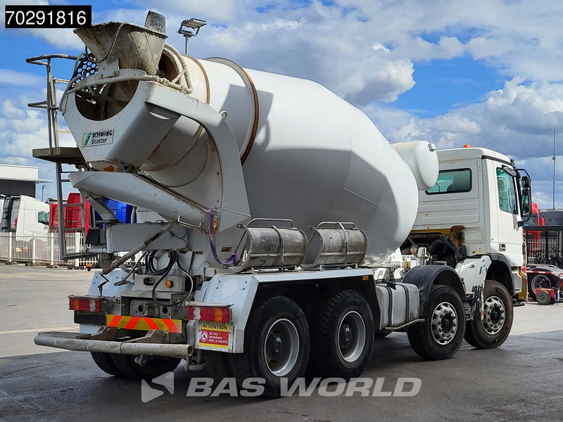 Mercedes-Benz Actros 3236 8X4 9M3 Stetter Mixer Big-Axle 3-Pedals Steelsuspension Euro 3 - Автобетонозмішувач: фото 5 Mercedes-Benz Actros 3236 8X4 9M3 Stetter Mixer Big-Axle 3-Pedals Steelsuspension Euro 3 - Автобетонозмішувач: фото 5