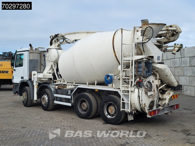 Mercedes-Benz Actros 3241 8X4 7m3 Putzmeister TMM 21-3 Retarder Big-Axle 3-Pedals Steelsuspension Euro 4 - Автобетонозмішувач: фото 2 Mercedes-Benz Actros 3241 8X4 7m3 Putzmeister TMM 21-3 Retarder Big-Axle 3-Pedals Steelsuspension Euro 4 - Автобетонозмішувач: фото 2