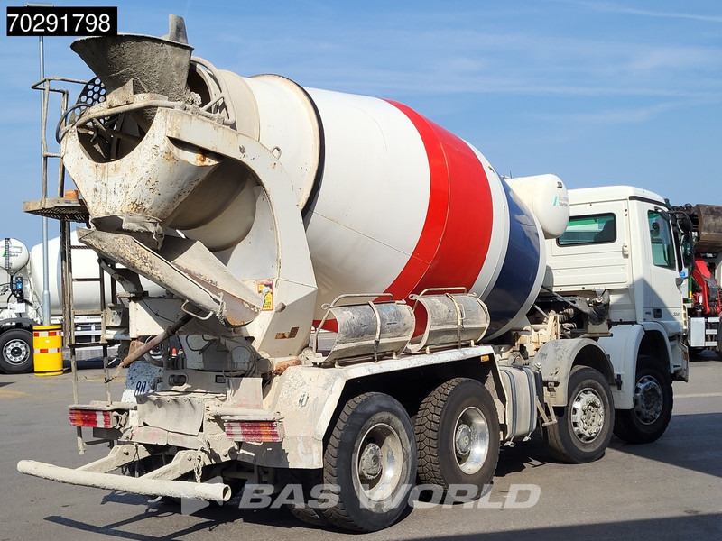 Mercedes-Benz Actros 3241 8X4 9m3 Stetter Mixer Big-Axle Steelsuspension Retarder Euro 5 - Автобетонозмішувач: фото 5 Mercedes-Benz Actros 3241 8X4 9m3 Stetter Mixer Big-Axle Steelsuspension Retarder Euro 5 - Автобетонозмішувач: фото 5