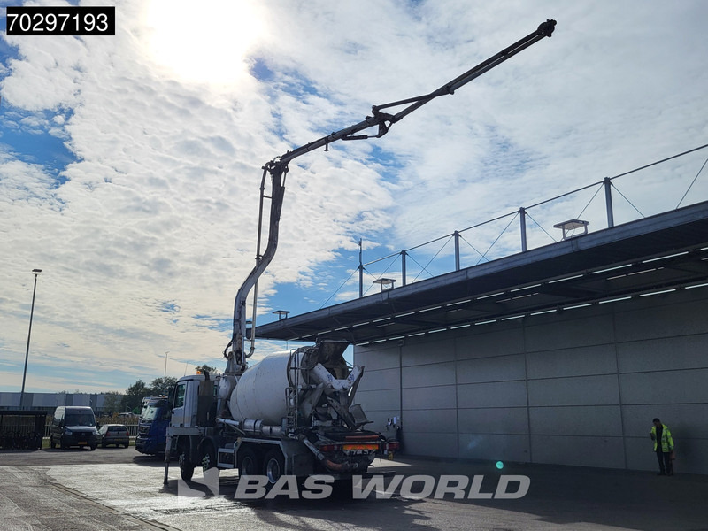 Mercedes-Benz Actros 3241 8X4 Mecbo ATB 4.22/70 HSL PUMI 7m3 mixer Big-Axle Euro 3 - Автобетононасос: фото 2 Mercedes-Benz Actros 3241 8X4 Mecbo ATB 4.22/70 HSL PUMI 7m3 mixer Big-Axle Euro 3 - Автобетононасос: фото 2