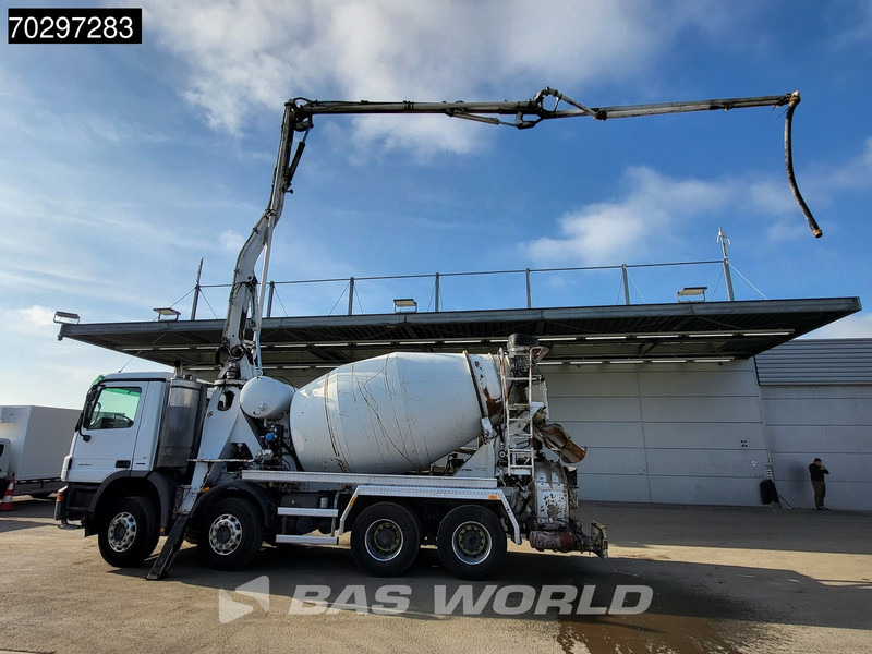 Mercedes-Benz Actros 3241 8X4 Mecbo M3-23.3/100-BZ 7m3 PUMI Big-Axle Steelsuspension Automatic Euro 4 - Автобетонозмішувач: фото 2 Mercedes-Benz Actros 3241 8X4 Mecbo M3-23.3/100-BZ 7m3 PUMI Big-Axle Steelsuspension Automatic Euro 4 - Автобетонозмішувач: фото 2
