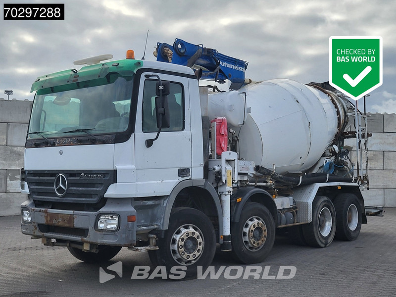 Mercedes-Benz Actros 3241 8X4 Putzmeister TMM 21 +7m3 Liebherr PUMI Steelsuspension 3-Pedals Euro 3 - Автобетононасос: фото 1 Mercedes-Benz Actros 3241 8X4 Putzmeister TMM 21 +7m3 Liebherr PUMI Steelsuspension 3-Pedals Euro 3 - Автобетононасос: фото 1