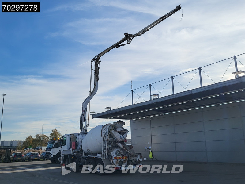 Mercedes-Benz Actros 3241 8X4 Putzmeister TMM 21-G2 PUMI 7m3 Mixer Big-Axle Steelsuspension 3-Pedals Euro 3 - Автобетононасос: фото 5 Mercedes-Benz Actros 3241 8X4 Putzmeister TMM 21-G2 PUMI 7m3 Mixer Big-Axle Steelsuspension 3-Pedals Euro 3 - Автобетононасос: фото 5