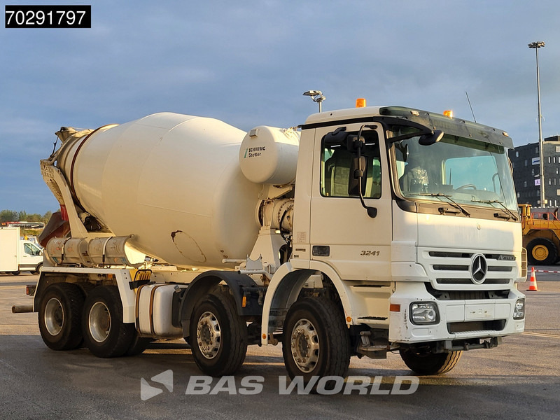 Mercedes-Benz Actros 3241 8X4 Retarder 9m3 Stetter Steelsuspension 3-Pedals Euro 4 - Автобетонозмішувач: фото 3 Mercedes-Benz Actros 3241 8X4 Retarder 9m3 Stetter Steelsuspension 3-Pedals Euro 4 - Автобетонозмішувач: фото 3