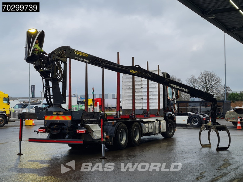 Mercedes-Benz Actros 3353 6X4 Palfinger Epsilon M12Z woodcrane Holztransport Retarder Euro 6 - Лісовоз, Вантажівка з маніпулятором: фото 5 Mercedes-Benz Actros 3353 6X4 Palfinger Epsilon M12Z woodcrane Holztransport Retarder Euro 6 - Лісовоз, Вантажівка з маніпулятором: фото 5