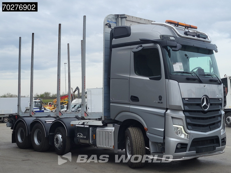 Mercedes-Benz Actros 3563 8X4 Timber truck wood transport Big-Axle Lift+Lenkachse Euro 6 - Лісовоз: фото 3 Mercedes-Benz Actros 3563 8X4 Timber truck wood transport Big-Axle Lift+Lenkachse Euro 6 - Лісовоз: фото 3