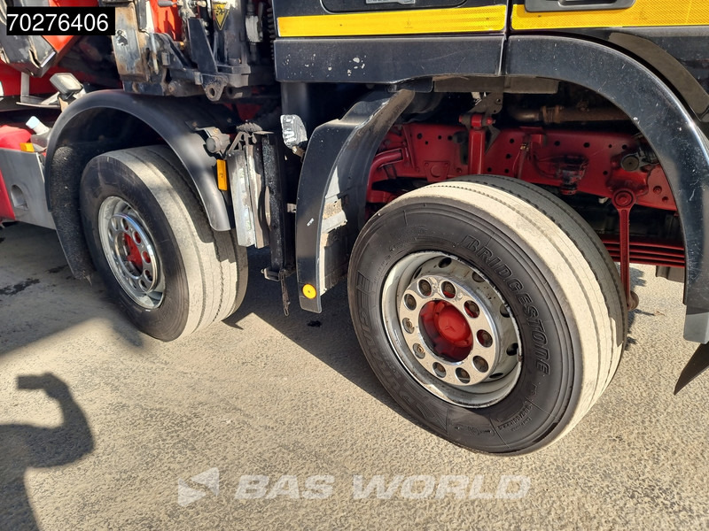 Бортова вантажівка/ Платформа, Вантажівка з маніпулятором Mercedes-Benz Actros 4146 8X4 FASSI F600AXP.26 Crane Kran NL-Truck Euro 5: фото 13