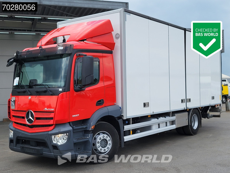 Mercedes-Benz Antos 1827 4X2 19tonner 2000kg Ladebordwand Automatic Euro 6 - Вантажівка з закритим кузовом: фото 1 Mercedes-Benz Antos 1827 4X2 19tonner 2000kg Ladebordwand Automatic Euro 6 - Вантажівка з закритим кузовом: фото 1