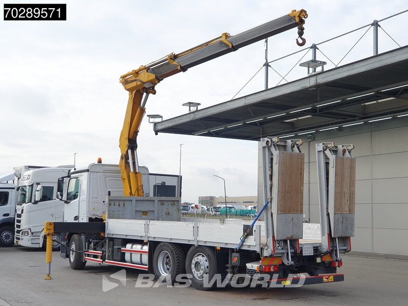 Mercedes-Benz Antos 2542 6X2 Fassi F330A023 Crane Kran Hydraulic ramps Retarder Lift+steering Euro 6 - Бортова вантажівка/ Платформа, Вантажівка з маніпулятором: фото 2 Mercedes-Benz Antos 2542 6X2 Fassi F330A023 Crane Kran Hydraulic ramps Retarder Lift+steering Euro 6 - Бортова вантажівка/ Платформа, Вантажівка з маніпулятором: фото 2