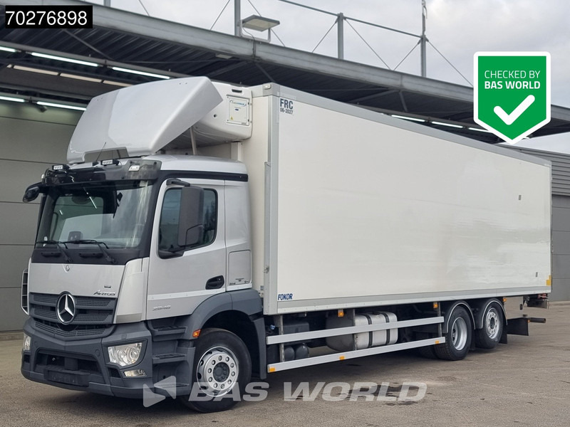 Mercedes-Benz Antos 2746 6X2 Carrier Supra 1250 Silent Mt ladebordwand Lift+Lenkachse Euro 6 - Рефрижератор вантажівка: фото 1 Mercedes-Benz Antos 2746 6X2 Carrier Supra 1250 Silent Mt ladebordwand Lift+Lenkachse Euro 6 - Рефрижератор вантажівка: фото 1