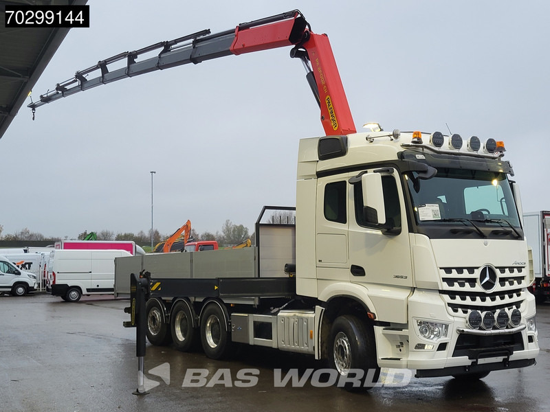 Mercedes-Benz Aroc 3653 Arocs 8X4 Palfinger PK26002-EH G Kran Crane Remote Lift + steering axle Euro 6 - Бортова вантажівка/ Платформа, Вантажівка з маніпулятором: фото 3 Mercedes-Benz Aroc 3653 Arocs 8X4 Palfinger PK26002-EH G Kran Crane Remote Lift + steering axle Euro 6 - Бортова вантажівка/ Платформа, Вантажівка з маніпулятором: фото 3