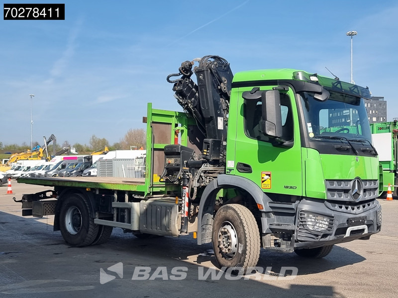Mercedes-Benz Arocs 1830 4X2 Hiab 122 ES-3 HIPRO Kran Crane Big-Axle Euro 6 - Бортова вантажівка/ Платформа, Вантажівка з маніпулятором: фото 3 Mercedes-Benz Arocs 1830 4X2 Hiab 122 ES-3 HIPRO Kran Crane Big-Axle Euro 6 - Бортова вантажівка/ Платформа, Вантажівка з маніпулятором: фото 3