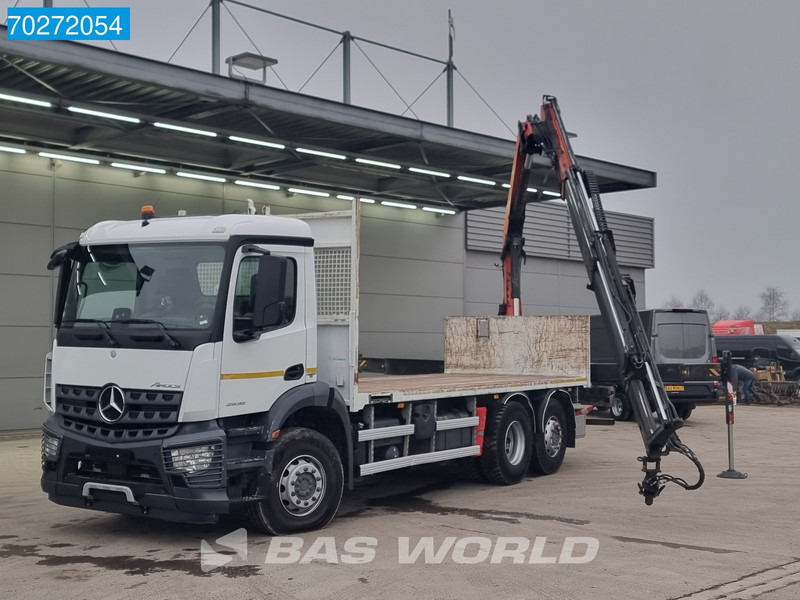 Mercedes-Benz Arocs 2536 6X2 Palfinger PK 16002 Crane Lenkasche Euro 6 - Бортова вантажівка/ Платформа, Вантажівка з маніпулятором: фото 5 Mercedes-Benz Arocs 2536 6X2 Palfinger PK 16002 Crane Lenkasche Euro 6 - Бортова вантажівка/ Платформа, Вантажівка з маніпулятором: фото 5