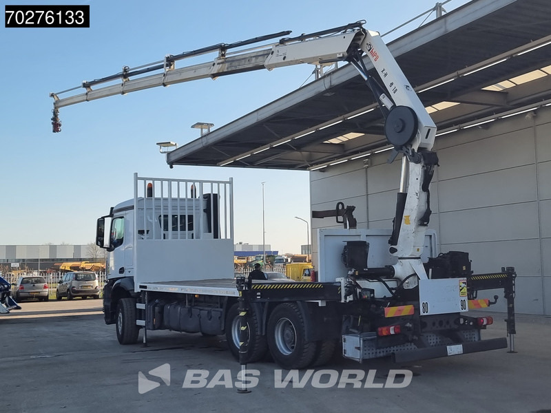 Mercedes-Benz Arocs 2636 6X4 HIAB X-HIDUO 188 ES-S Crane Kran Big axle Euro 6 - Бортова вантажівка/ Платформа, Вантажівка з маніпулятором: фото 2 Mercedes-Benz Arocs 2636 6X4 HIAB X-HIDUO 188 ES-S Crane Kran Big axle Euro 6 - Бортова вантажівка/ Платформа, Вантажівка з маніпулятором: фото 2
