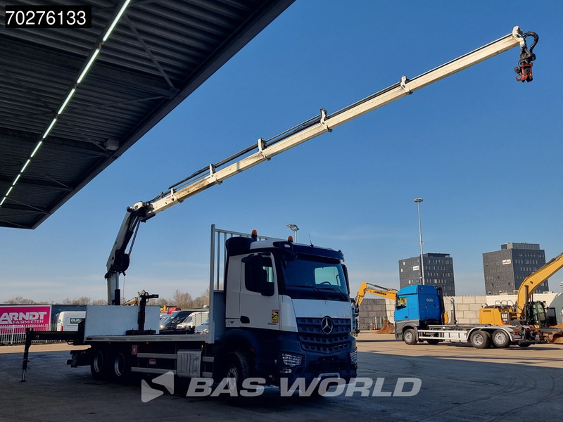 Mercedes-Benz Arocs 2636 6X4 HIAB X-HIDUO 188 ES-S Crane Kran Big axle Euro 6 - Бортова вантажівка/ Платформа, Вантажівка з маніпулятором: фото 3 Mercedes-Benz Arocs 2636 6X4 HIAB X-HIDUO 188 ES-S Crane Kran Big axle Euro 6 - Бортова вантажівка/ Платформа, Вантажівка з маніпулятором: фото 3