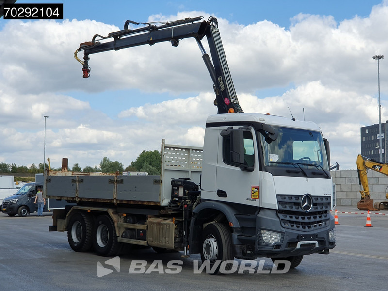 Mercedes-Benz Arocs 2636 Arocs 6X4 8m3 Forez Bennes Tipper HIAB 144 B-2 Hiduo Crane Steelsuspension Automatic Euro 6 - Самоскид вантажівка, Вантажівка з маніпулятором: фото 3 Mercedes-Benz Arocs 2636 Arocs 6X4 8m3 Forez Bennes Tipper HIAB 144 B-2 Hiduo Crane Steelsuspension Automatic Euro 6 - Самоскид вантажівка, Вантажівка з маніпулятором: фото 3