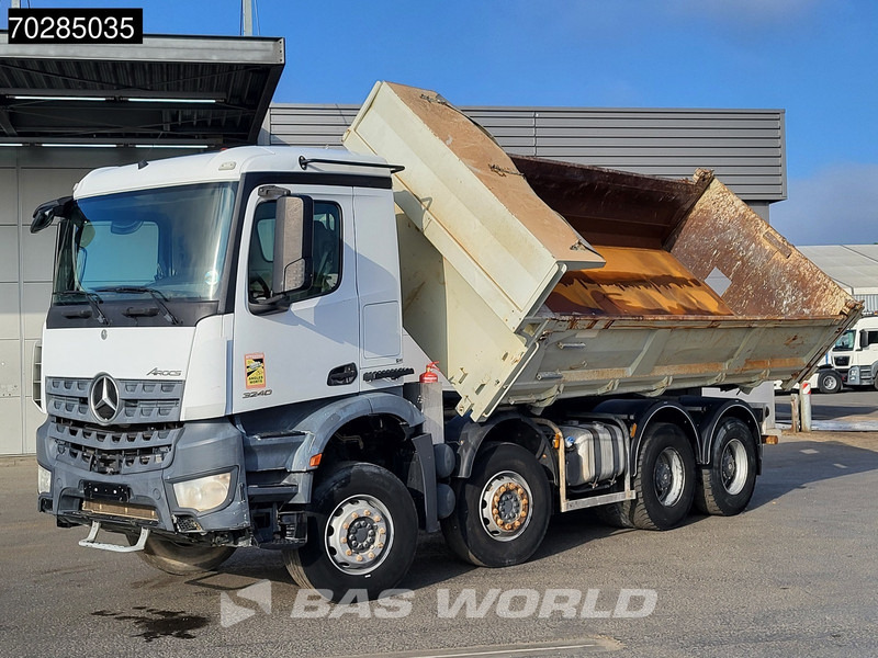 Mercedes-Benz Arocs 3240 8X4 12m3 2-side Tipper Steel Suspension Automatic Big-Axle Euro 6 - Самоскид вантажівка: фото 5 Mercedes-Benz Arocs 3240 8X4 12m3 2-side Tipper Steel Suspension Automatic Big-Axle Euro 6 - Самоскид вантажівка: фото 5