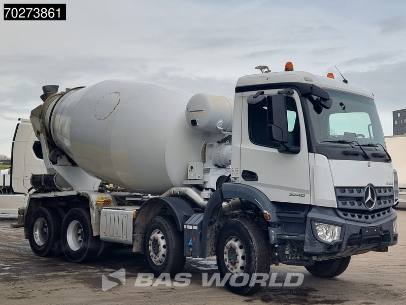 Mercedes-Benz Arocs 3240 8X4 9m3 Steelsuspension Automatic Alcoa's Euro 6 - Автобетонозмішувач: фото 3 Mercedes-Benz Arocs 3240 8X4 9m3 Steelsuspension Automatic Alcoa's Euro 6 - Автобетонозмішувач: фото 3