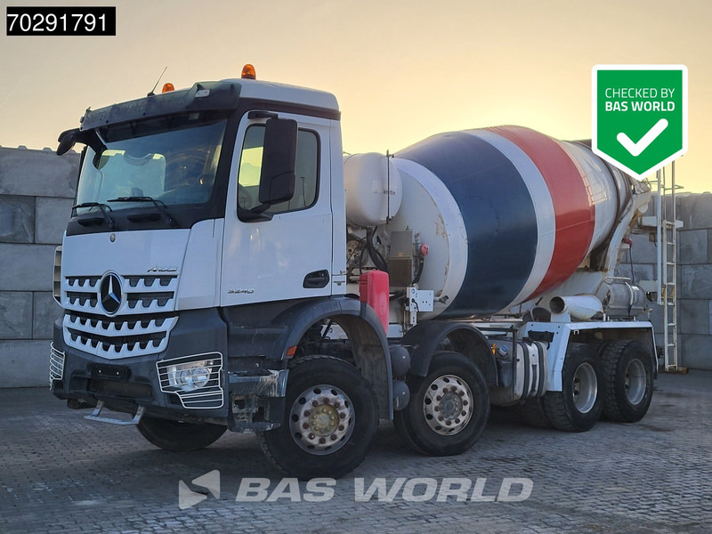 Mercedes-Benz Arocs 3240 8X4 9m3 Stetter mixer Steelsuspension Automatic Euro 6 - Автобетонозмішувач: фото 1 Mercedes-Benz Arocs 3240 8X4 9m3 Stetter mixer Steelsuspension Automatic Euro 6 - Автобетонозмішувач: фото 1