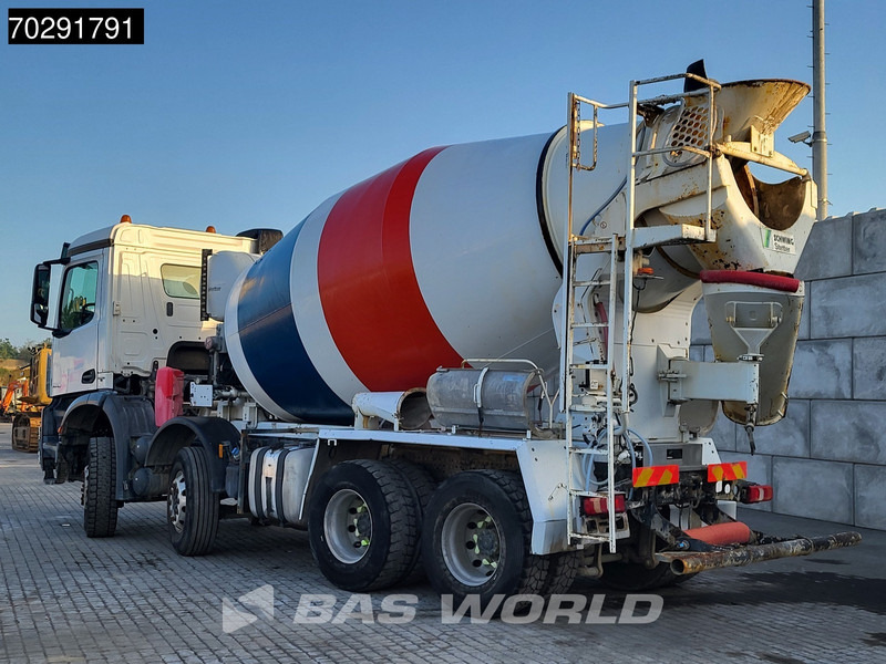 Mercedes-Benz Arocs 3240 8X4 9m3 Stetter mixer Steelsuspension Automatic Euro 6 - Автобетонозмішувач: фото 2 Mercedes-Benz Arocs 3240 8X4 9m3 Stetter mixer Steelsuspension Automatic Euro 6 - Автобетонозмішувач: фото 2
