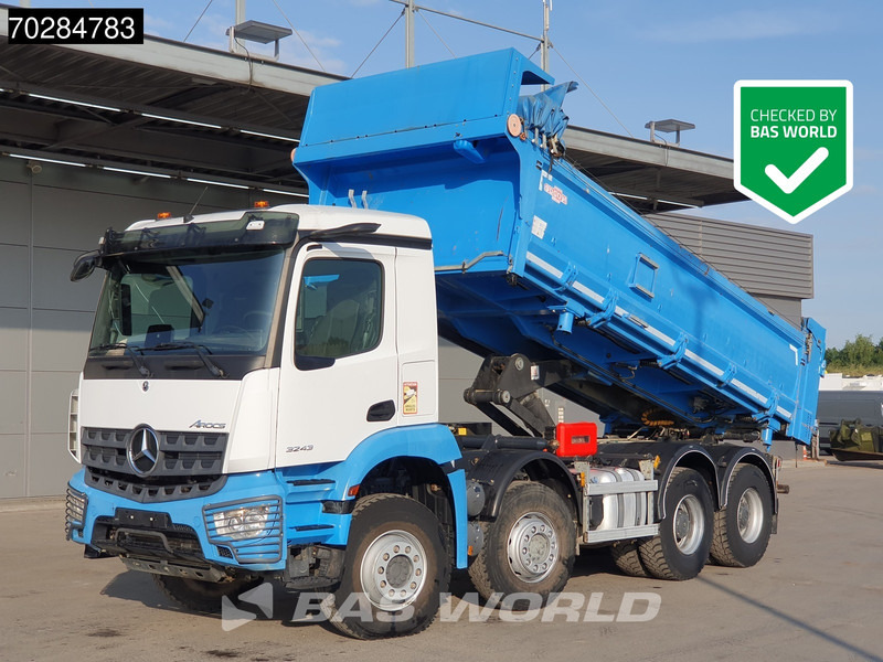 Mercedes-Benz Arocs 3243 8X4 14m3 2-side tipper Big-Axle Steelsuspension Navi Euro 6 - Самоскид вантажівка: фото 1 Mercedes-Benz Arocs 3243 8X4 14m3 2-side tipper Big-Axle Steelsuspension Navi Euro 6 - Самоскид вантажівка: фото 1