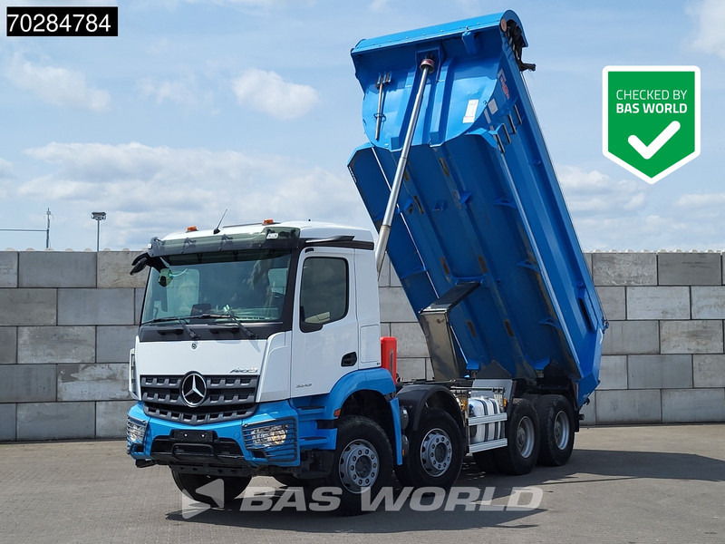 Mercedes-Benz Arocs 3243 8X4 16m3 tipper Big-Axle Steelsuspension Automatic Navi Euro 6 - Самоскид вантажівка: фото 1 Mercedes-Benz Arocs 3243 8X4 16m3 tipper Big-Axle Steelsuspension Automatic Navi Euro 6 - Самоскид вантажівка: фото 1