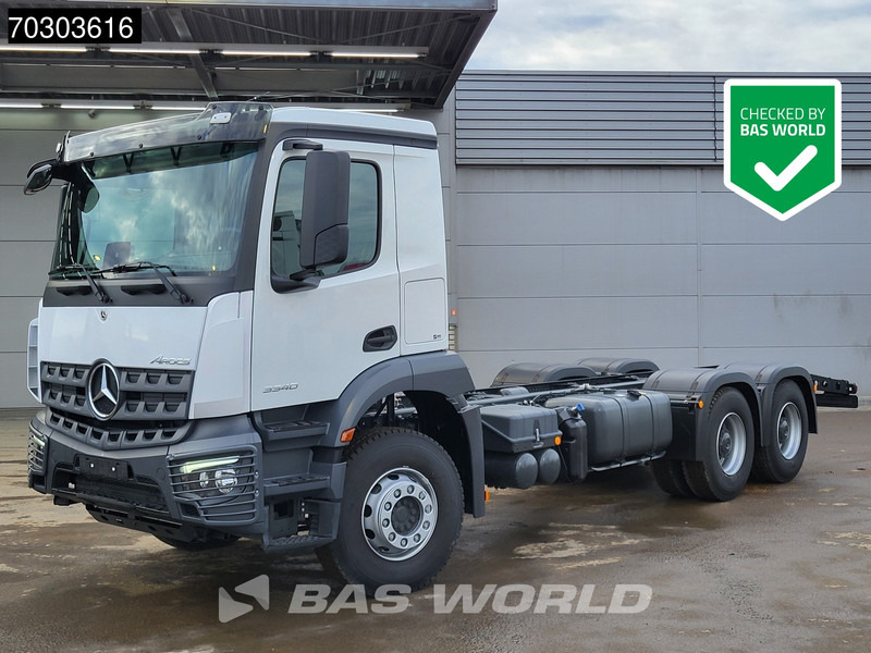 Mercedes-Benz Arocs 3340 6X4 NEW! Euro 5 Full Steel Big Axle - Вантажівка шасі: фото 1 Mercedes-Benz Arocs 3340 6X4 NEW! Euro 5 Full Steel Big Axle - Вантажівка шасі: фото 1