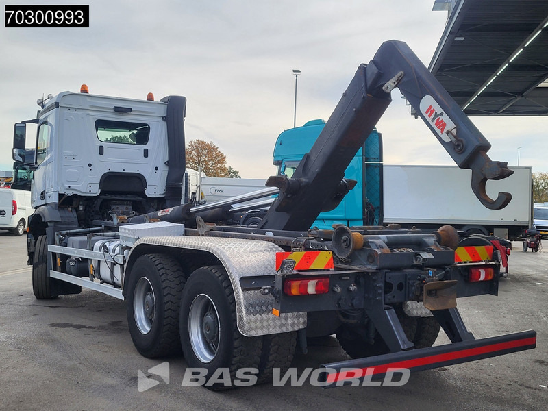 Mercedes-Benz Arocs 3342 6X4 HYVA 26-62-S Hooklift Big-Axle Automatic Euro 6 - Гаковий мультиліфт вантажівка: фото 2 Mercedes-Benz Arocs 3342 6X4 HYVA 26-62-S Hooklift Big-Axle Automatic Euro 6 - Гаковий мультиліфт вантажівка: фото 2
