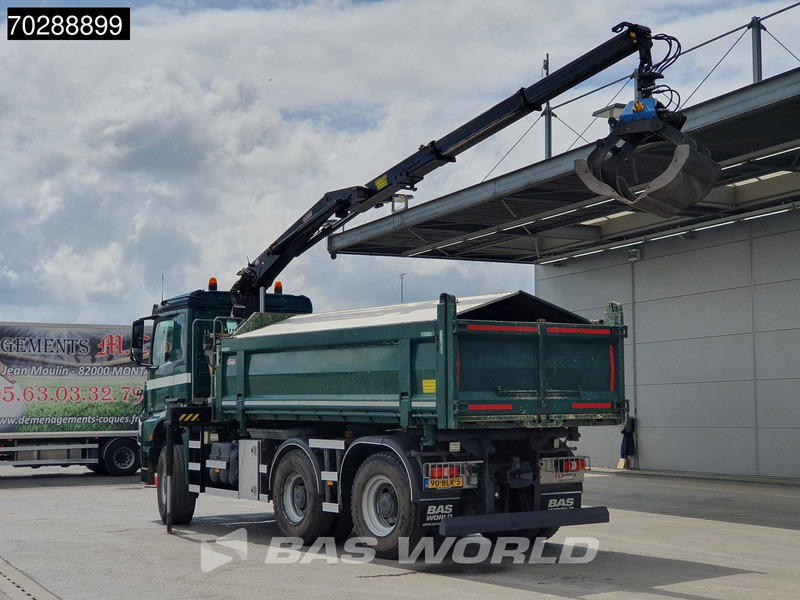 Mercedes-Benz Arocs 3342 Arocs 6X6 NL-Truck HMF 1643 Z-Crane Kran Steering Axle Big-Axle Euro 6 - Самоскид вантажівка, Вантажівка з маніпулятором: фото 2 Mercedes-Benz Arocs 3342 Arocs 6X6 NL-Truck HMF 1643 Z-Crane Kran Steering Axle Big-Axle Euro 6 - Самоскид вантажівка, Вантажівка з маніпулятором: фото 2