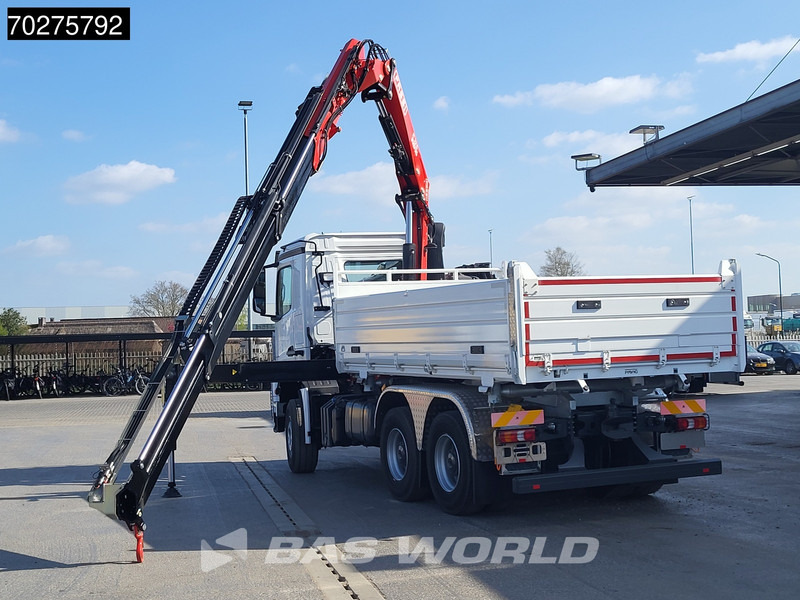 Mercedes-Benz Arocs 3348 6X4 Fasi F195A.2.24 Kran 3 sided tipper 9m3 Big-Axle Navi Euro 6 - Самоскид вантажівка, Вантажівка з маніпулятором: фото 5 Mercedes-Benz Arocs 3348 6X4 Fasi F195A.2.24 Kran 3 sided tipper 9m3 Big-Axle Navi Euro 6 - Самоскид вантажівка, Вантажівка з маніпулятором: фото 5